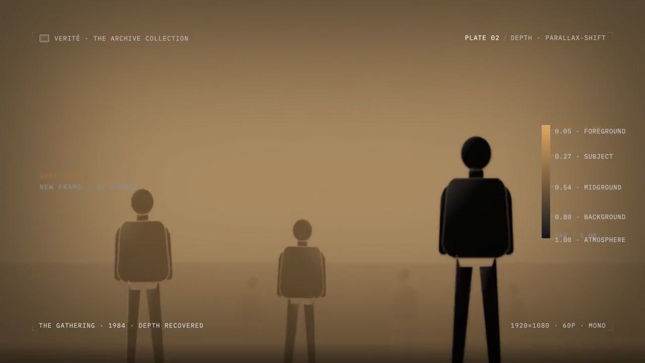 A frame from VERITÉ (Concept)